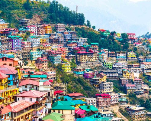 Not Brazil Nor Argentina Its my India. The beautiful panoramic landscape of Shimla situated in Himachal Pradesh. Natural beauty of Shimla Himachal Pradesh India. Best honeymoon destination for couples